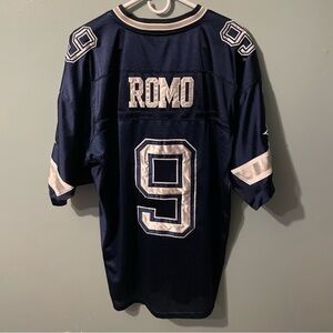 Dallas Cowboys Reebok Tony Romo Jersey Sewn On Numbers And Letters